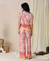 CREW NECK HALF SLEEVES PAJAMA